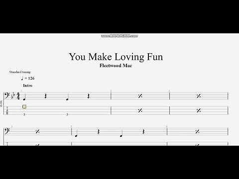 Fleetwood Mac - You Make Loving Fun (bass tab)