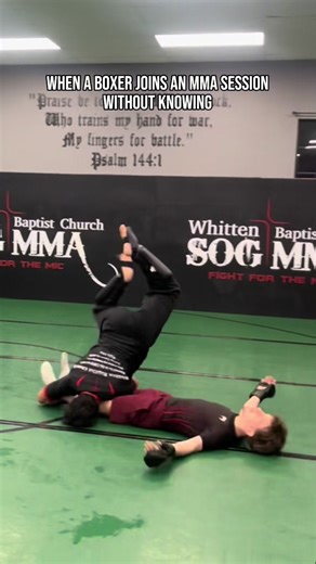Boxer Trains at MMA Gym for the First Time