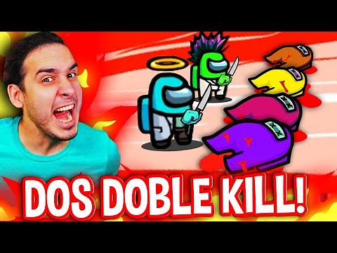 I GET TWO PERFECT DOUBLE KILLS AMONG US! The Best Imposters HaroldArtistPlay