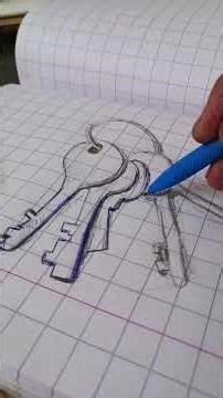 Quick sketch of Keys Set #art