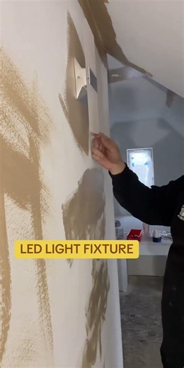 LED LIGHT FIXTURE INSTALL IN ATTIC #led #light #installation #electrician #diy #vlog #genx #flip