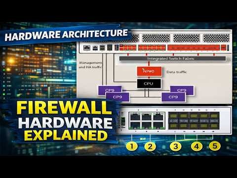 Firewall Hardware Architecture Explained | CPU, Interface Types, Throughput, HA Beginner to Advanced
