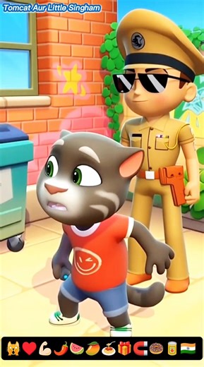 Talking Tom Cat 2025 Aur LittleSingham (Cartoon Wala Game) Talking Tom Game Update Gameplay