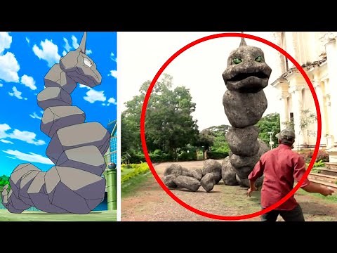 10 POKÉMONS En La Vida Real [Pokémons CAPTADO EN CAMARA]