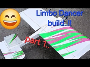 Slec Limbo Dancer build part 1 RC plane.