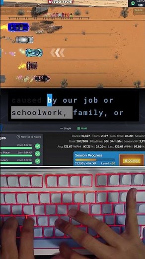 #nitrotype Typing In the Schoolyard Roundup Typing Club