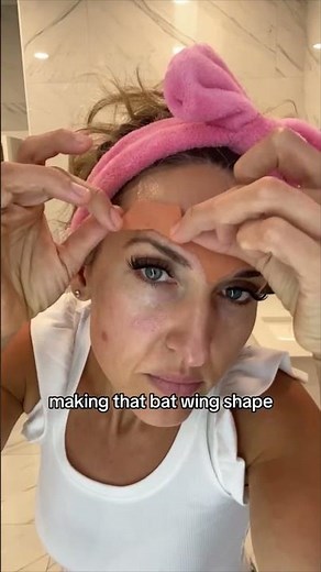 How to apply Frownies facial patches #shorts