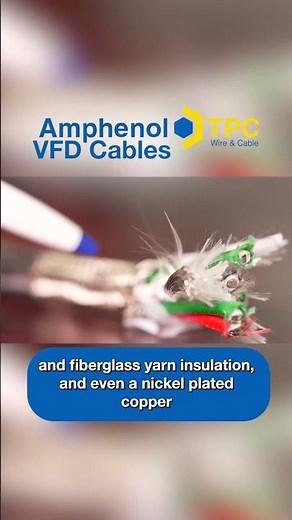 THE BEST high temp VFD Cable!