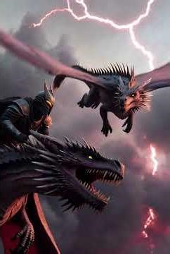 dragon flying in the sky / Dragon vs Dragon Fire Battle 🔥 | Flying Dragons Fighting in the Sky