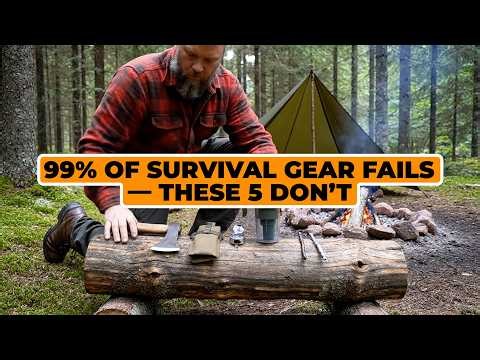These 5 Survival Tools Actually Save Lives (Most Gear Is Useless) #SurvivalGear, #WildernessSurvival