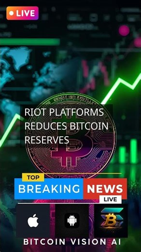 Riot Platforms reduces Bitcoin reserves