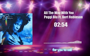 【绝品沉浸Slow Jam】【动听萨克斯】Peggi Blu & Bert Robinson - All The Way With You_1987