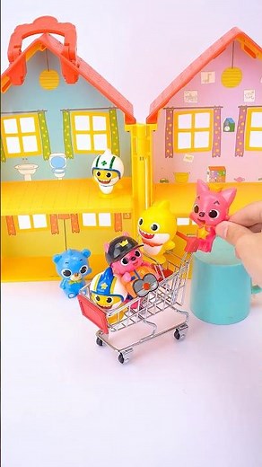 Pinkfong Baby Sharks Toys Unboxing and Review | Satisfied ASMR Video