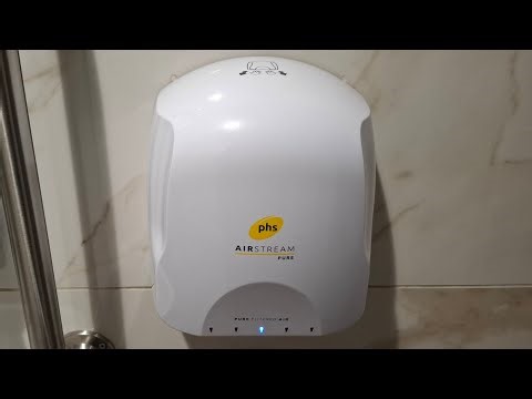 Phs Airstream Pure hand dryer, West Quay, Level 3 ♿️, Southampton