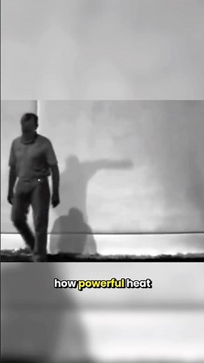 Heat So Intense It Leaves Shadows! Thermal Camera Experiment Explained 🔥🌡️