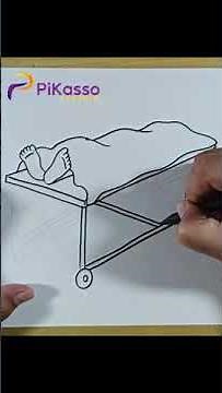 How to Draw a Dead Body Easy in Less Than One Minutes