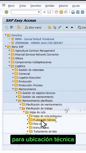 Creación de Hojas de Rutas en SAP PM - Parte 1