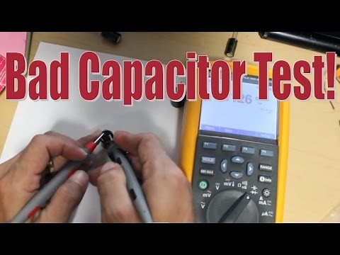 How to Test a BAD Capacitor with a Multimeter on your Power Supply