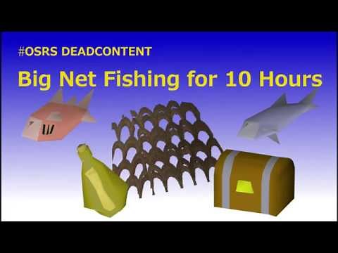 OSRS: Big Net Fishing For 10 Hours I OSRS Deadcontent I Borrow Iron OSRS