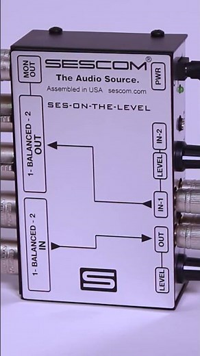 Balanced / Unbalanced Audio Conversion