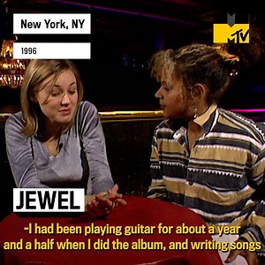 9.8K views · 17 reactions | Twenty-five years ago today, we were introduced to the powerhouse songstress that is Jewel, when she released her debut studio album 'Pieces of You,' which featured hits like the title track and "Spirit." She spoke with us in 2006 about being "prolific" and "blessed to write." | MTV News | Facebook