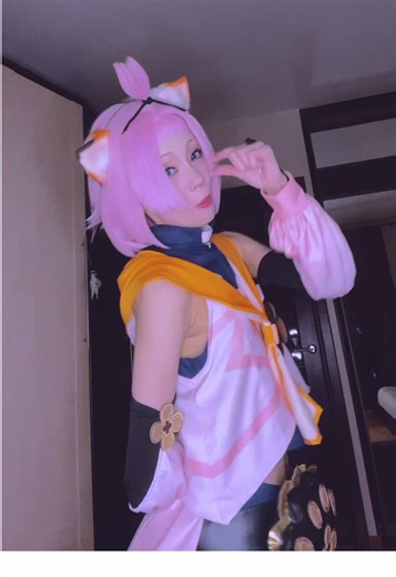 tg: yutie, в основном 🧚🏼‍♀️ отвоевала у бай чжу свой хвост, радуйтесь!! #cosplay #genshinimpact #diona #genshinimpactcosplay #dionacosplay
