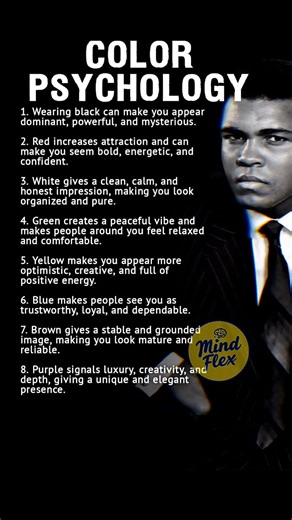 how colors affect human mind and behavior #Psychology #Mindset