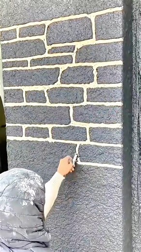 Exposed Brick Wall Finishing Technique Using Plaster for an Aesthetic Look
