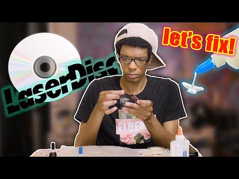 How to FIX a LaserDisc Label