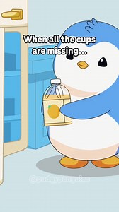 10 Tag the cup hoarder ☕️ #fyp #animation #funny #meme | Coconut Milk