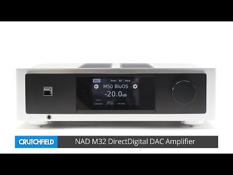 NAD M32 Masters Series stereo integrated amp | Crutchfield video