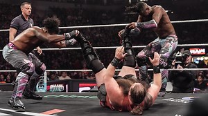 Kofi Kingston and Xavier Woods cause a disqualification in their World Tag Team Championship Match against Erik and Ivar. #WWERAW | WWE