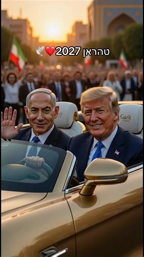 סיבוב הניצחון בטהראן 🇮🇱🇮🇷🇺🇸#איראן #תקיפהבאיראן #מלחמה #ביבי #טראמפ