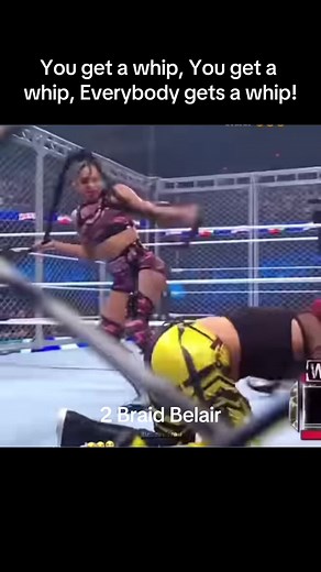 2 Braid Belair. Shoutout to my fans creating this! I ❤️ yall. #ESTofWWE #wwe #SurvivorSeries #WarGames #BiancaBelair #2BraidBelair