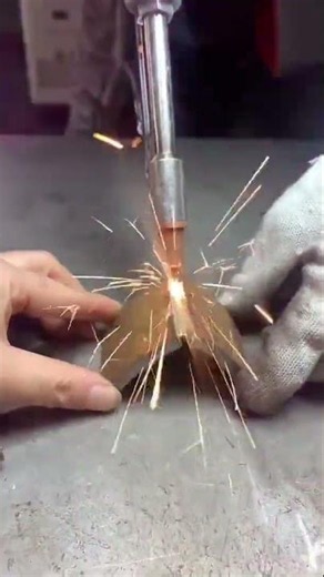 Stainless Steel Laser Welding Demo Bright and Clean Weld