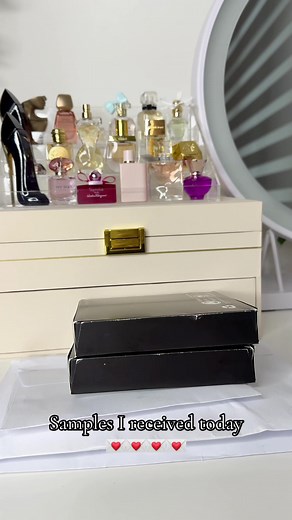 Addicted to getting samples to review. 💌❤️ #freeperfumesample #productreview #sampletok #freesamples #freesample