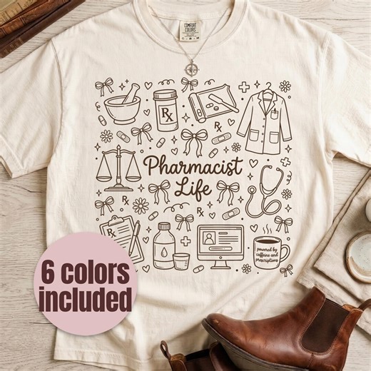 Pharmacist Life PNG Bundle, Pharmacy Tech Digital Download, Pharmd Graduation Gift SVG, Pharmacy Student, Pharmacology Sublimation Design - Etsy
