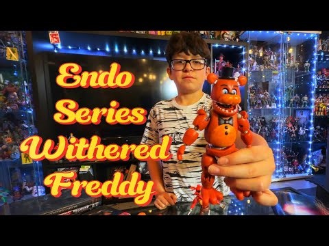 FNAF Endo Series Freddy & Withered Freddy Unboxing | Comparing Withered Foxy
