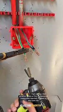 Essential tips for foolproof cable jointing work.⚡#electrician #electrical #diy