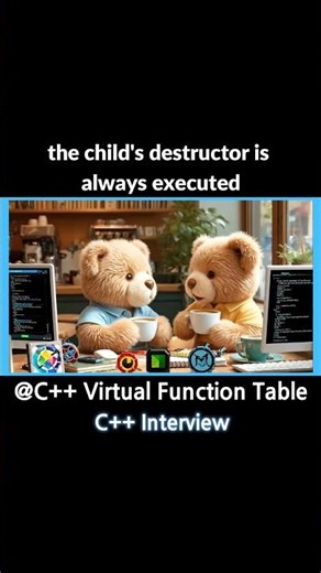 C++ Interview: "Why make a destructor virtual?" (60s Answer) #programming #softwaredevelopment #cpp