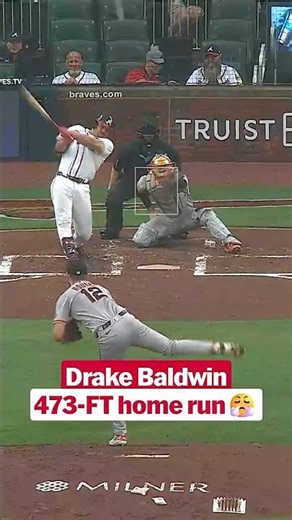 Drake Baldwin blasted the longest home run of the 2026 season 😱