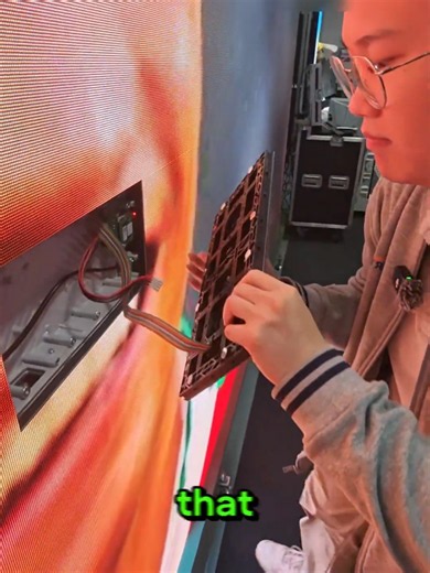 He Took Apart the Screen to Fix One Tiny Mistake!