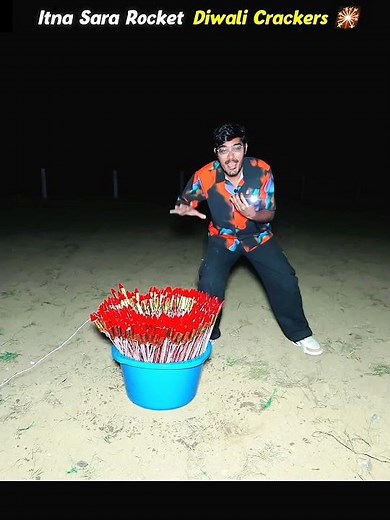 Itna Sara Rocket 😍Diwali Crackers 🎇 Skyshot Testing | Fireworks | Crazy Xyz ‪@CrazyXYZ‬ #crazyxyz