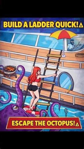 99% Fail This Puzzle! Level 69 Octopus Escape 🐙😱 #shorts #brainyprankstergaming #games #braingames