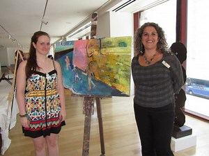 Local Tyler Art Student exhibits at PAFA