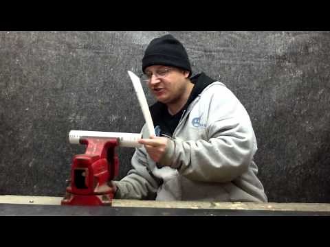 How To Cut SCH40 PVC Pipe