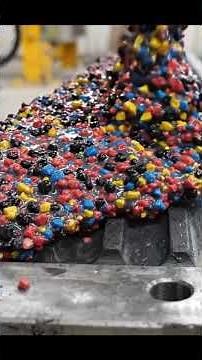 Amazing Recycling Process of Old Sandals Into Rubber Speed Bumps | Waste to Road Safety