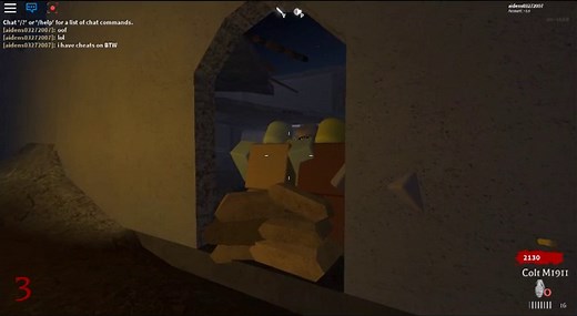 Sentencing myself to hell by turning "cheats" on ._. | MMC Zombies project | Roblox