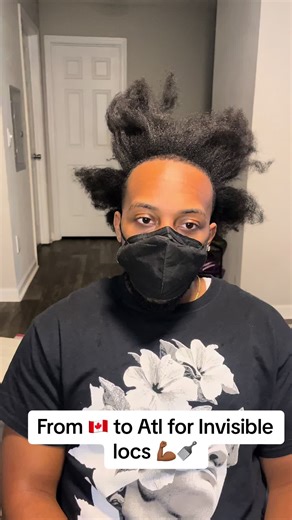 Omg y’all, my client is so obsessed with invisible locs that he had to come back! How do you feel about this transformation? #invisiblelocs #mensprotectivestyles #menstyles