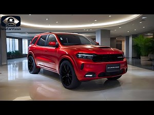 Best Three Row SUV! All New 2025 Dodge Durango Finally Unveiled!